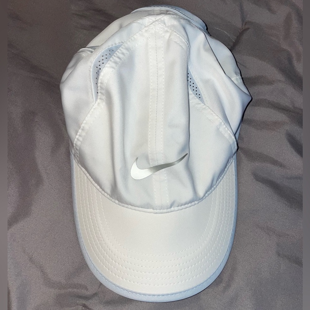 Nike white hat